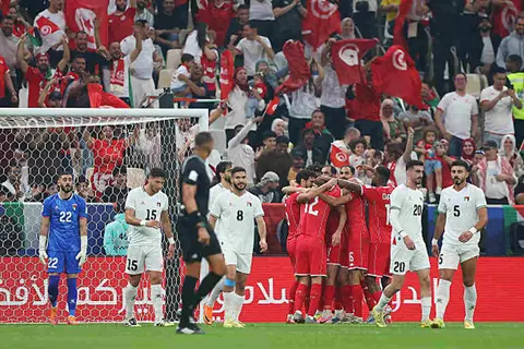 دقيقة بدقيقة.. فلسطين 0-1 تونس.. هدف التقدم (فيديو)